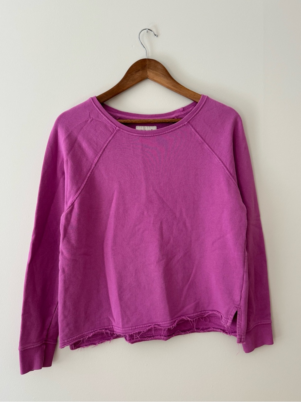 PACT Organic Cotton Magenta Crewneck XS